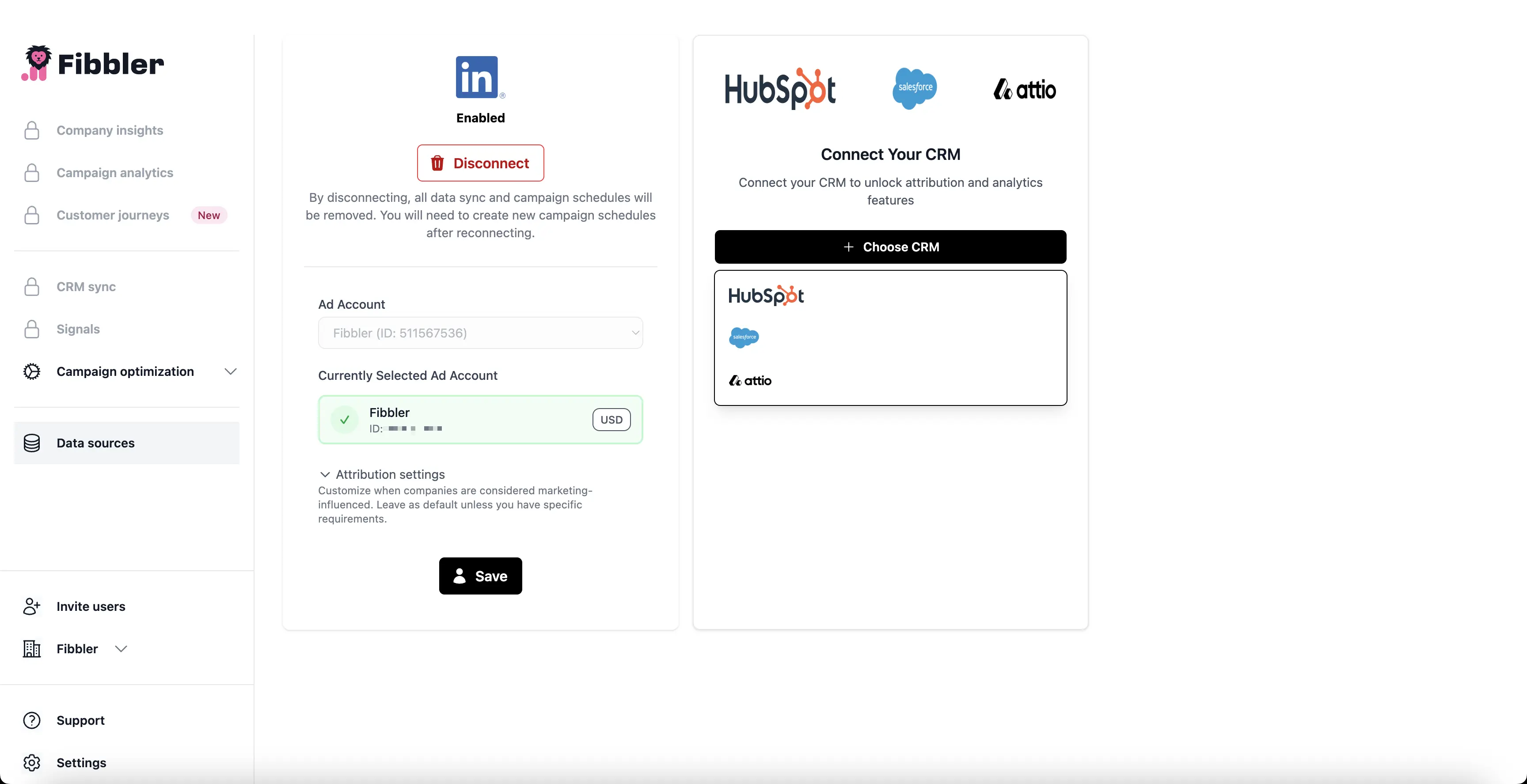 Go to Data Sources and Connect