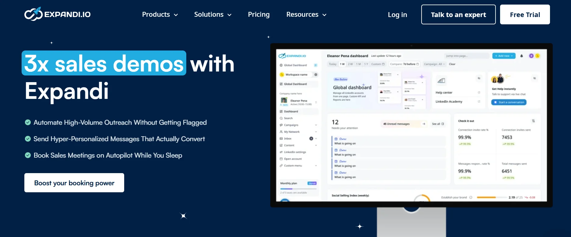 Expandi LinkedIn marketing tool