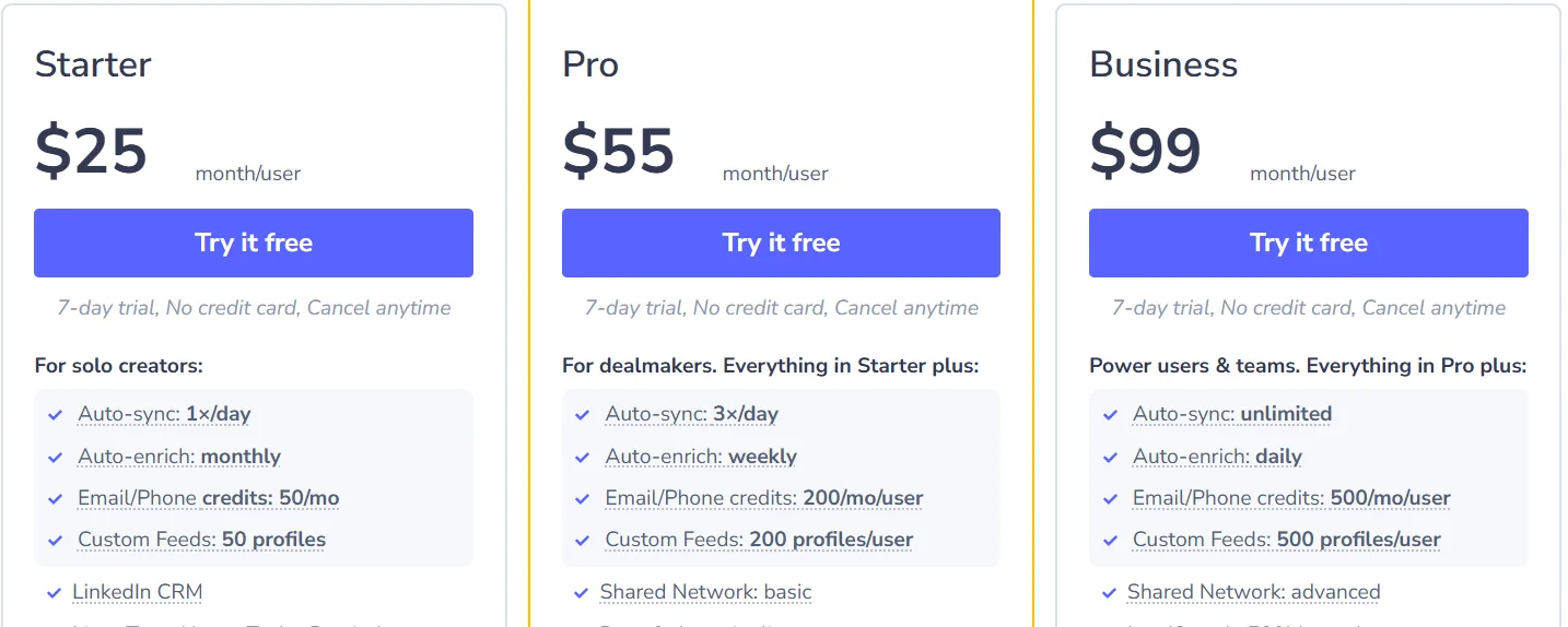LeadDelta pricing plans